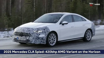 2025 Mercedes CLA Spied: 420bhp AMG Variant on the Horizon